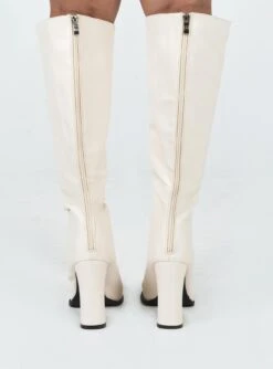 Princess Polly Keeley Boots Vanilla -Best Shoes Shop 3 17a2fad9 0f60 4123 98c0 6030842947ab