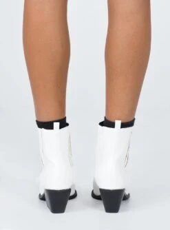 Billini Ezra Western Boot White 9 Billini Ezra Western Boot White -Best Shoes Shop 3 1e7a877b bd58 484b 8172 7c43034a668c