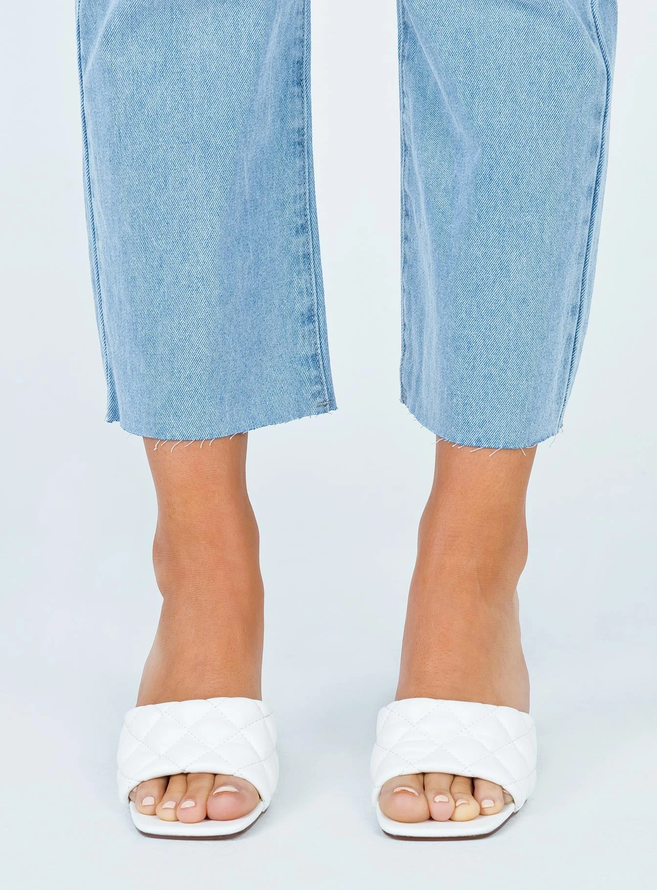 Princess Polly The Leigh Heels White 6 Princess Polly The Leigh Heels White - Image 4