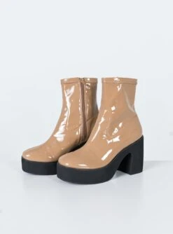 Princess Polly Stillwater Platform Boots Brown -Best Shoes Shop 3 31806b82 0e43 4561 a9b9 7760dc13490a