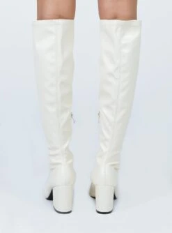Princess Polly Olsen Boots White -Best Shoes Shop 3 38ff61e0 4875 4d19 8714 8f74f83f3912