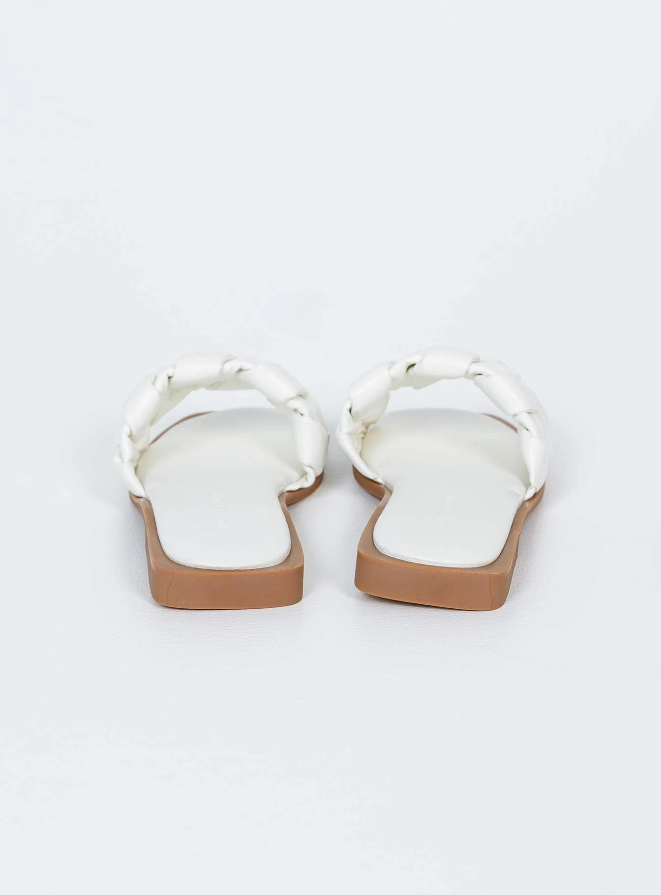 Princess Polly Buxton Sandals White 6 Princess Polly Buxton Sandals White - Image 4