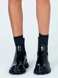 Princess Polly A La Mode Ribbed Sock Boots -Best Shoes Shop 3 4544b1fa 7f02 4662 9188 2220feaded61