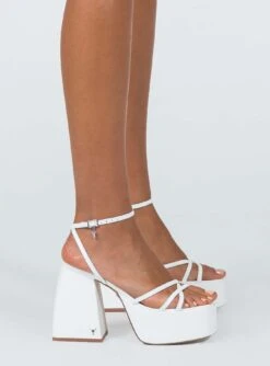 Windsor Smith Heaven Platform Heel White -Best Shoes Shop 3 49e2071e 8451 457f 9e3d 77f562f071e8
