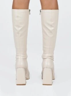 Princess Polly Zayas Knee High Boots Beige 9 Princess Polly Zayas Knee High Boots Beige -Best Shoes Shop 3 53e99b38 426f 469c ac81 f3715ddb73d5
