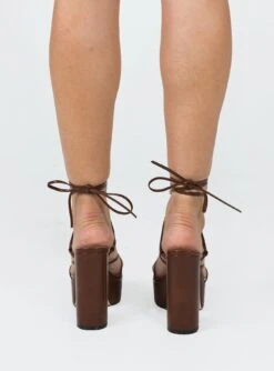 Princess Polly Amato Platform Heels Brown -Best Shoes Shop 3 591b5af3 20ba 4ed0 b8c9 571991f7b9f4
