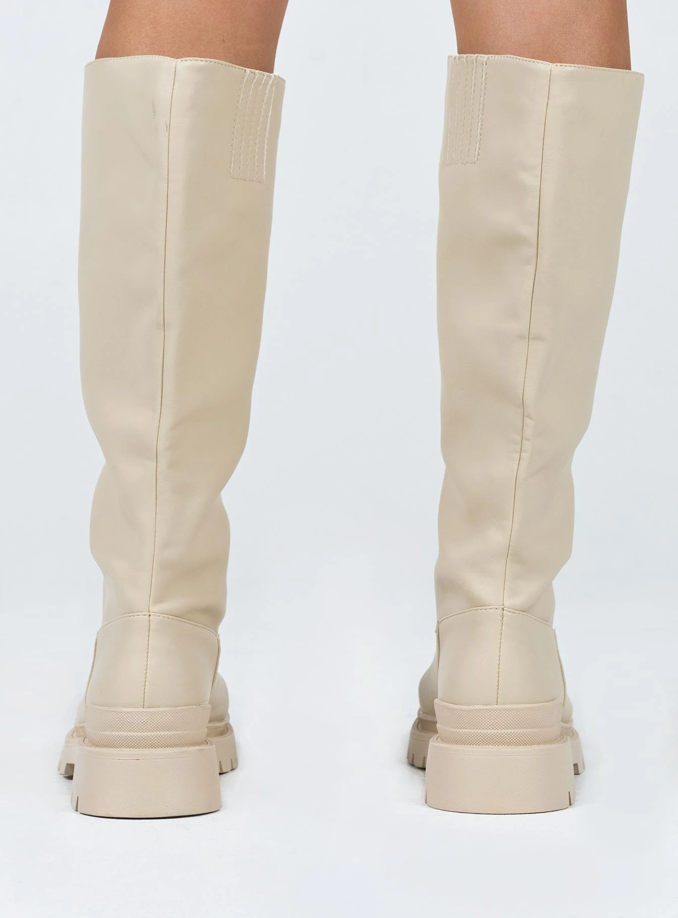 Princess Polly Willink Boots Ecru 6 Princess Polly Willink Boots Ecru - Image 4