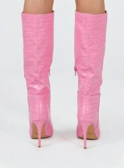 Icon Boot Pink Croc -Best Shoes Shop 3 5d4fc314 6dcd 4f74 8a6f 8024e6513b84