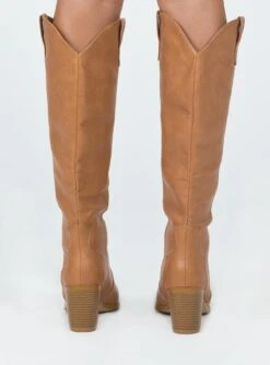 Princess Polly Fairfax Boots Tan -Best Shoes Shop 3 60a4281f 71c6 4b08 b263 0f922c0660ca