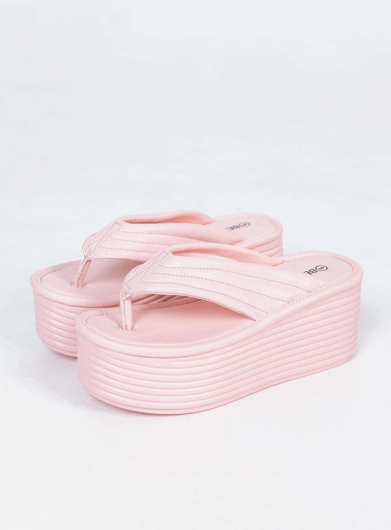 Princess Polly Lola Platform Sandals Pink 6 Princess Polly Lola Platform Sandals Pink - Image 4