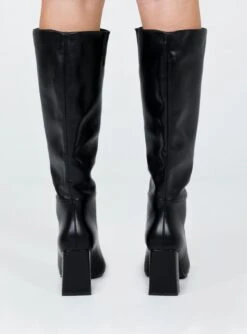 Princess Polly Vesper Knee High Boots Black -Best Shoes Shop 3 65582967 cee1 424b b69b b879d7fc0573