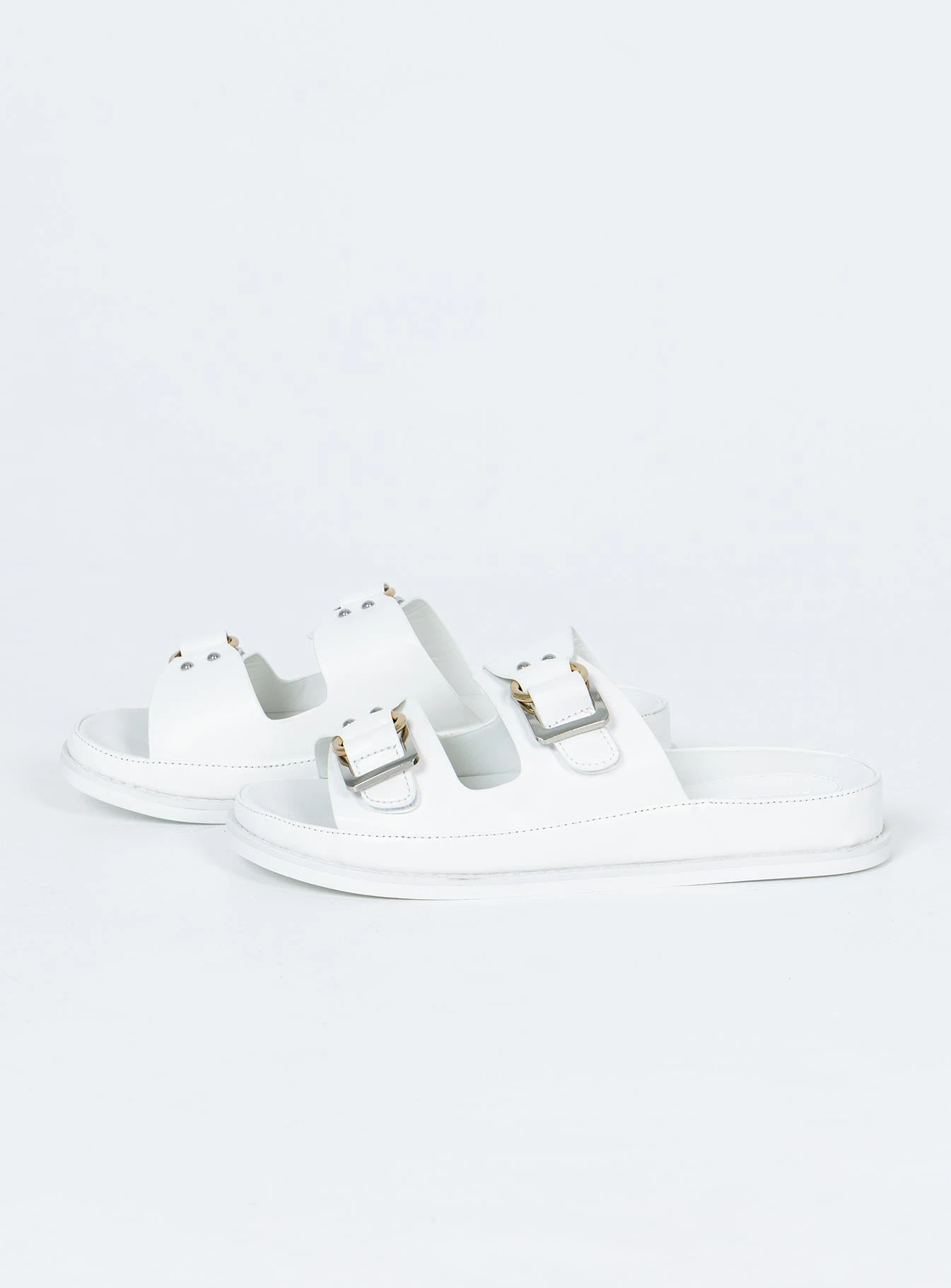 Princess Polly Le Sands Sandals White 5 Princess Polly Le Sands Sandals White - Image 3