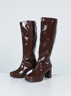 Princess Polly Marianne Boots Brown -Best Shoes Shop 3 69e6c74e 1a84 46aa b3d0 0c8f80a4864c