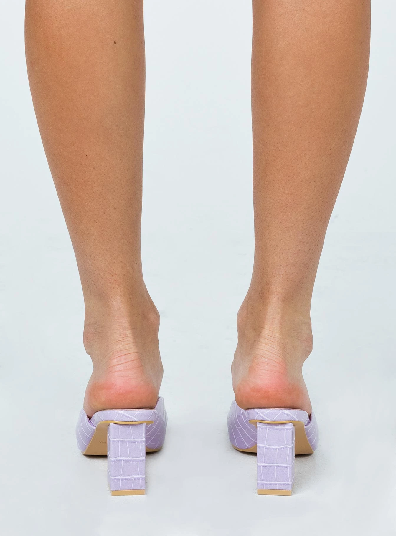 Princess Polly Clair De Lune Heels Lilac 6 Princess Polly Clair De Lune Heels Lilac - Image 4