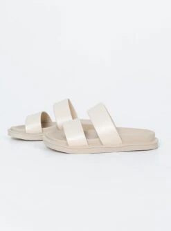 Princess Polly Getaway Slides Cream -Best Shoes Shop 3 80ae59ca e6d4 4ed4 bd75 7646881db4cc