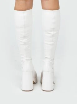 Windsor Smith Highkey Platform Knee High Boots Snow -Best Shoes Shop 3 857d44c8 bb5e 4d58 a241 00e1acf23b13