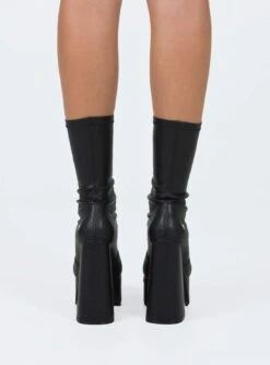 Windsor Smith Angelz Platform Boots Black -Best Shoes Shop 3 8cfb9b66 0c60 47e1 b5c4 ded4b3526045