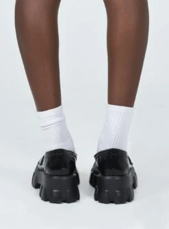 Penny Lane Loafer Black High Shine -Best Shoes Shop 3 97580315 4de6 454a b1e5 0a2c393961d9