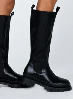 Princess Polly Douglas Boots Black -Best Shoes Shop 3 9904b0a8 e3a2 4b24 abcf 660acc66560d