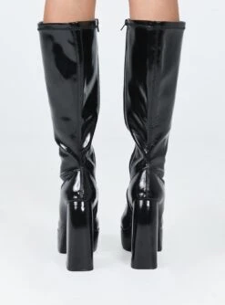 Princess Polly Temptation Boots Black -Best Shoes Shop 3 a9a8bfc4 c6f1 498d a78f 506c1415bc27