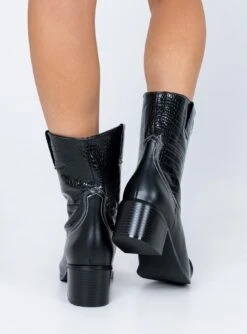 Princess Polly Eastside Boots Black -Best Shoes Shop 3 ab46926e b11e 4fc7 82e5 e8ce76787f8d