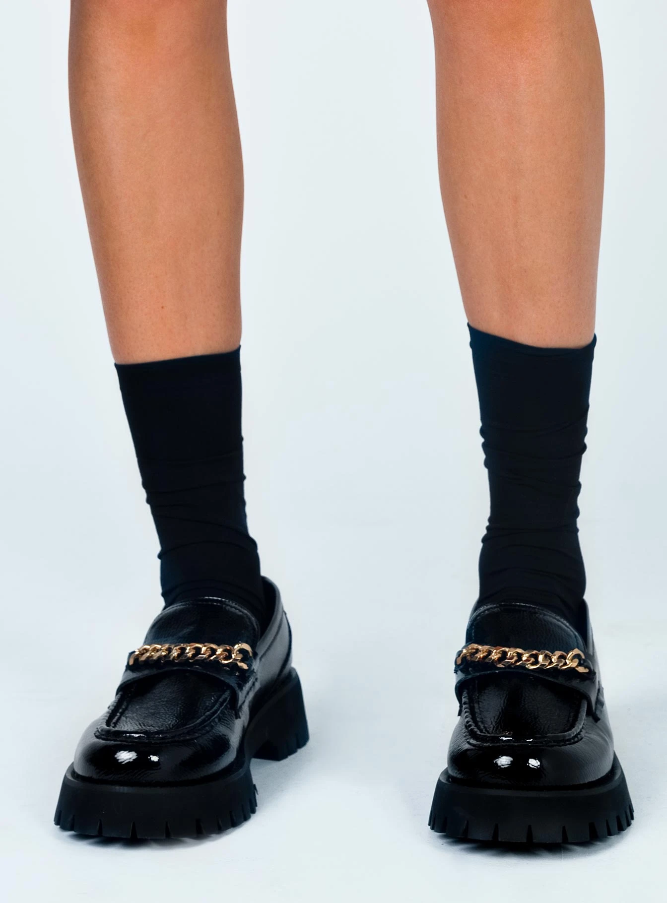 Princess Polly Unchained Patent Loafer 4 Princess Polly Unchained Patent Loafer - Image 2