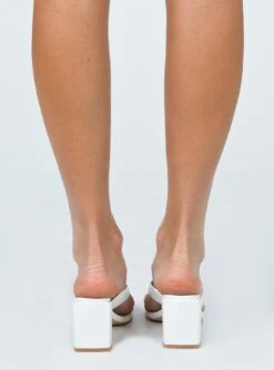 Princess Polly The Soho Heels White -Best Shoes Shop 3 ca23dd94 4c32 4a0d b0af ad99cdaf7d4f