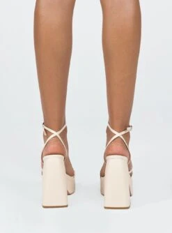 Princess Polly La Belle Heels Bone -Best Shoes Shop 3 dcd7a785 8011 4607 a74d 9f4308b0fd75