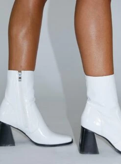 Princess Polly Michelle Boot White -Best Shoes Shop 3 ea801c28 f9f2 4f43 98d0 e8bd75e8a334