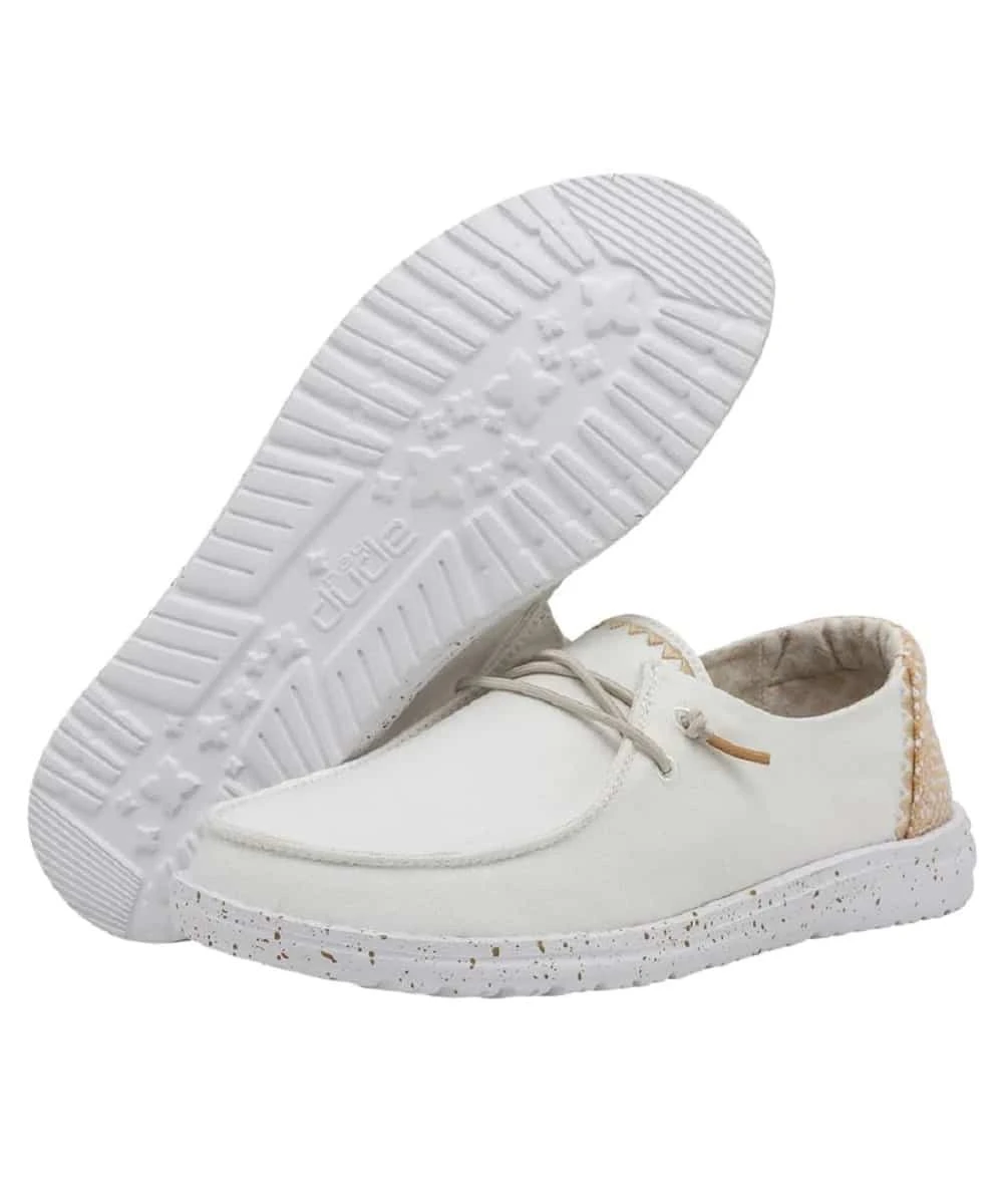 Hey Dude Women's Chambray Wendy Shoe 3 Hey Dude Women's Chambray Wendy Shoe