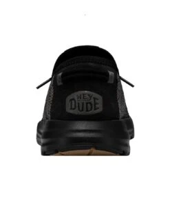 Hey Dude Men's Black Night Sirocco Shoe -Best Shoes Shop 40140 001 c