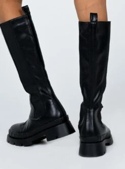 Princess Polly Douglas Boots Black -Best Shoes Shop 4 098076a6 3459 4b0f ae86 65e9c4fe6500