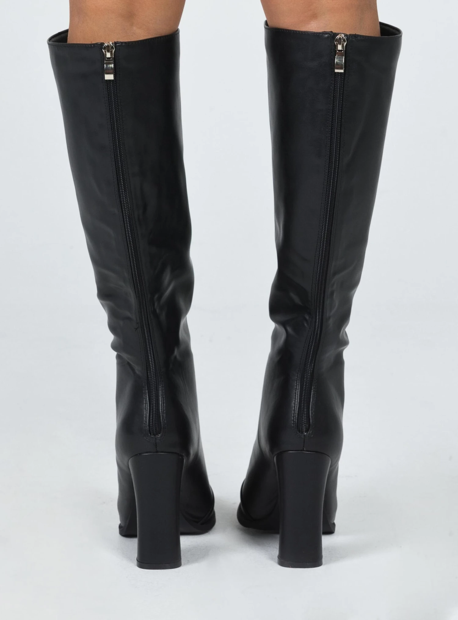 Princess Polly Keeley Boots Matte Black 6 Princess Polly Keeley Boots Matte Black - Image 4