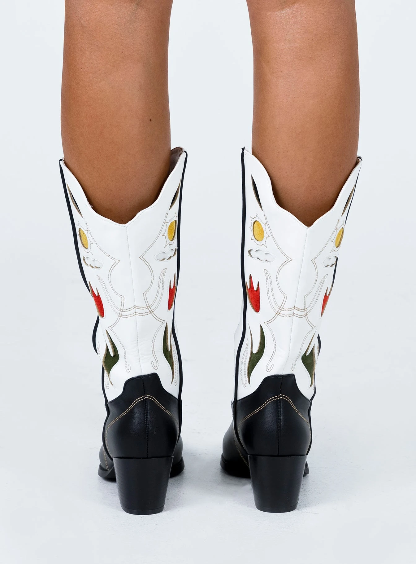 Princess Polly Rosewood Boots Black 6 Princess Polly Rosewood Boots Black - Image 4