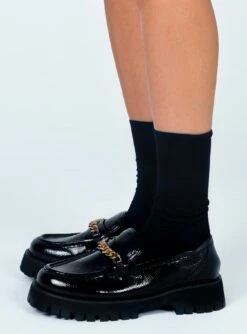 Princess Polly Unchained Patent Loafer 13 Princess Polly Unchained Patent Loafer -Best Shoes Shop 4 b46dac82 89d3 4115 ba31 6160efda2eed