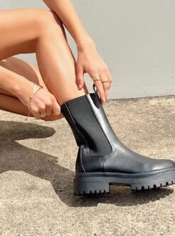 Princess Polly Baker Boots Black -Best Shoes Shop 4 fc823ad5 46f6 4405 bb37 73163ca321d6