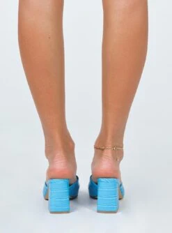 Princess Polly Sunset Boulevard Heels Blue -Best Shoes Shop 5 d3151df6 eb25 45c1 acd5 31fee20fde2c