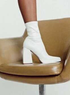 Princess Polly Eastern Boots White -Best Shoes Shop Eastern Boots White