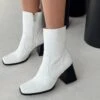 Princess Polly Michelle Boot White 2 Princess Polly Michelle Boot White -Best Shoes Shop Michelle Boot White