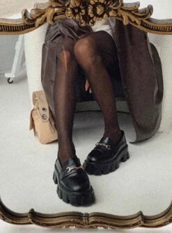 Penny Lane Loafer Black -Best Shoes Shop Recycled PU Blend Penny Lane Loafer Black 0