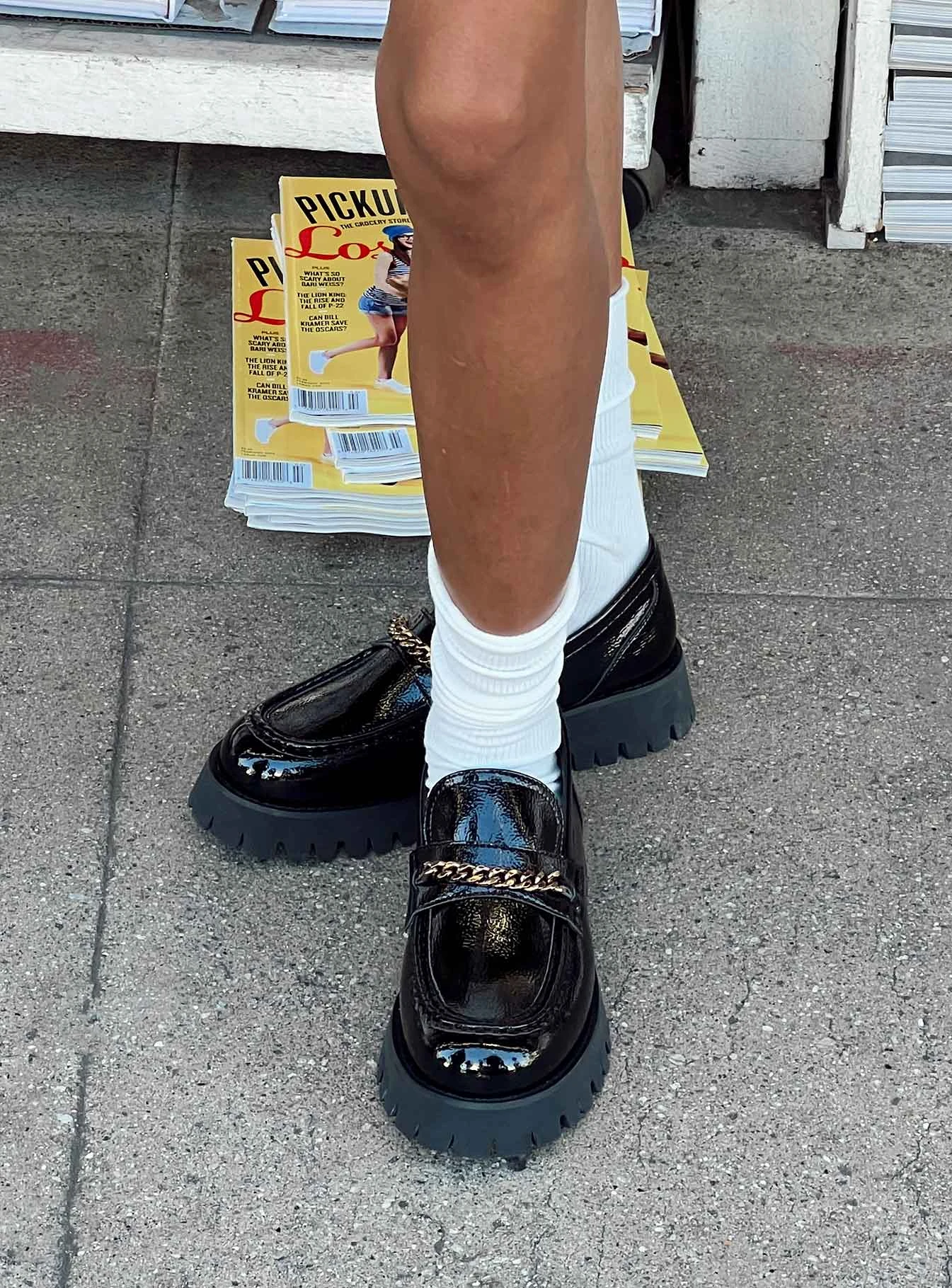 Princess Polly Unchained Patent Loafer 3 Princess Polly Unchained Patent Loafer