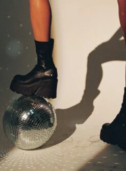 Windsor Smith Found Black Stretch Sock Boot -Best Shoes Shop WINDSOR SMITH FOUND BLACK SOCK STRETCH BOOTS