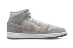 NIKE AIR JORDAN 1 MID SE 'PARTICLE GREY' -Best Shoes Shop https hypebeast.com wp content blogs.dir 6 files 2022 01 air jordan 1 mid particle grey 2