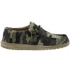 Hey Dude Men's Camo Wally Canvas Shoe -Best Shoes Shop products 110067003 a