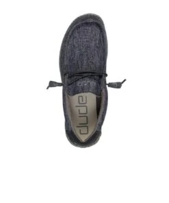 Hey Dude Men's Carbone Wally Woven Shoe -Best Shoes Shop products 110394300 WALLY WOVEN CARBON top