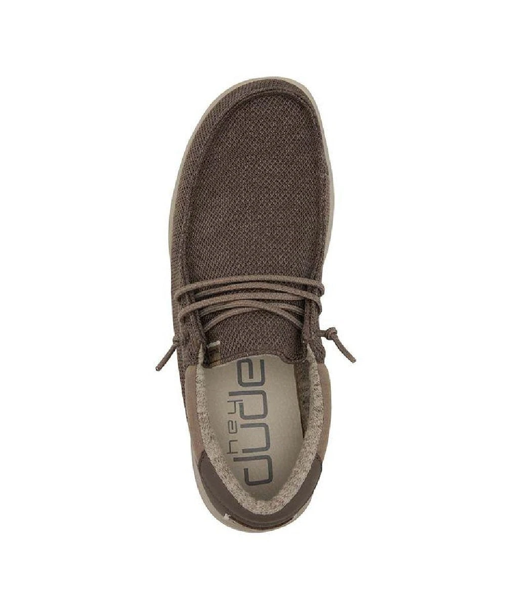 Hey Dude Men's Shitake Brown Paul Sox Shoe 4 Hey Dude Men's Shitake Brown Paul Sox Shoe - Image 2