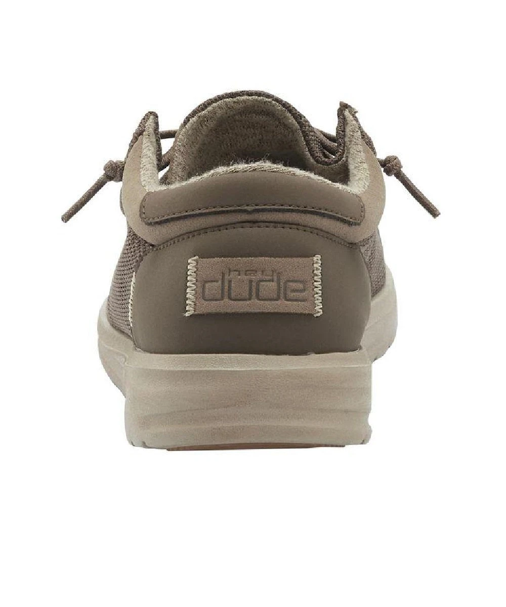 Hey Dude Men's Shitake Brown Paul Sox Shoe 5 Hey Dude Men's Shitake Brown Paul Sox Shoe - Image 3