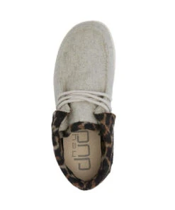 Hey Dude Women's Cream Cheetah Britt Shoe -Best Shoes Shop products 121770149 b