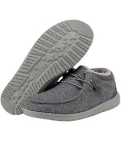 Hey Dude Women's Grey Cindy Shoe -Best Shoes Shop products 121983000 b