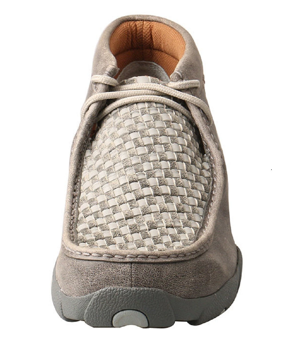 Twisted X Men's Gray Basket Weave Chukka Driving Moc 5 Twisted X Men's Gray Basket Weave Chukka Driving Moc - Image 3